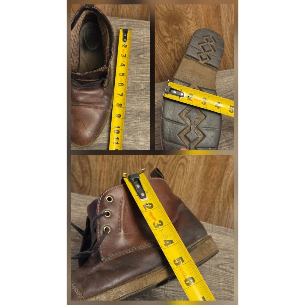 Clarks J Hinman Mid Ankle Chukka Boots‎ Mens Size 10 Brown